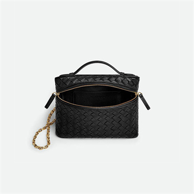bottega veneta soft vanity intreccio leather bag #843800